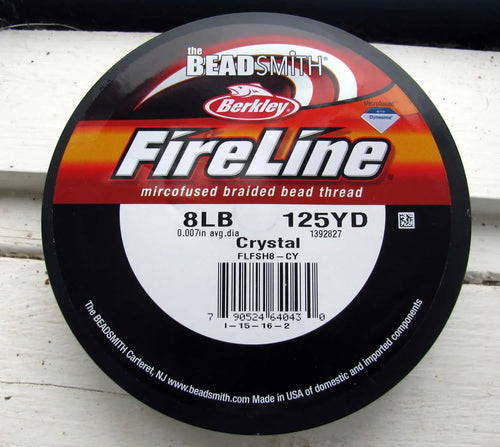 FireLine 8LB - Crystal/Klar 125 YD Beadsmith