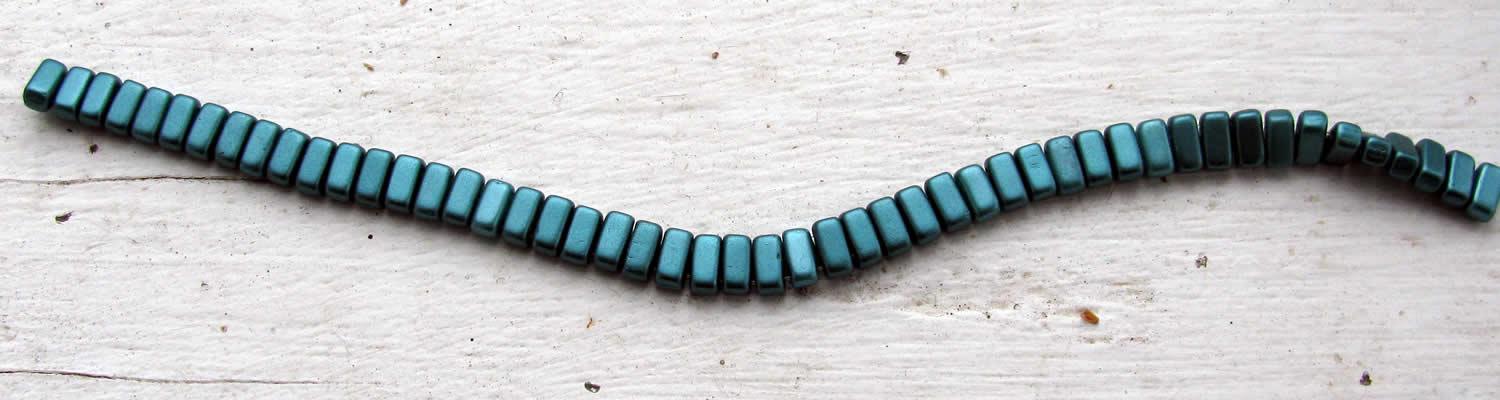 CzechMated Bricks - Dark green, 1 sträng CzechMates