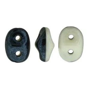 SuperDuo Duets - Black/ White Beige Lyster 10 gram Matubo