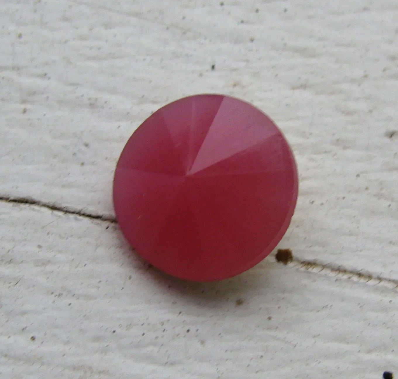 Matubo Rivoli - Pink Opal 12mm, 1 styck Matubo
