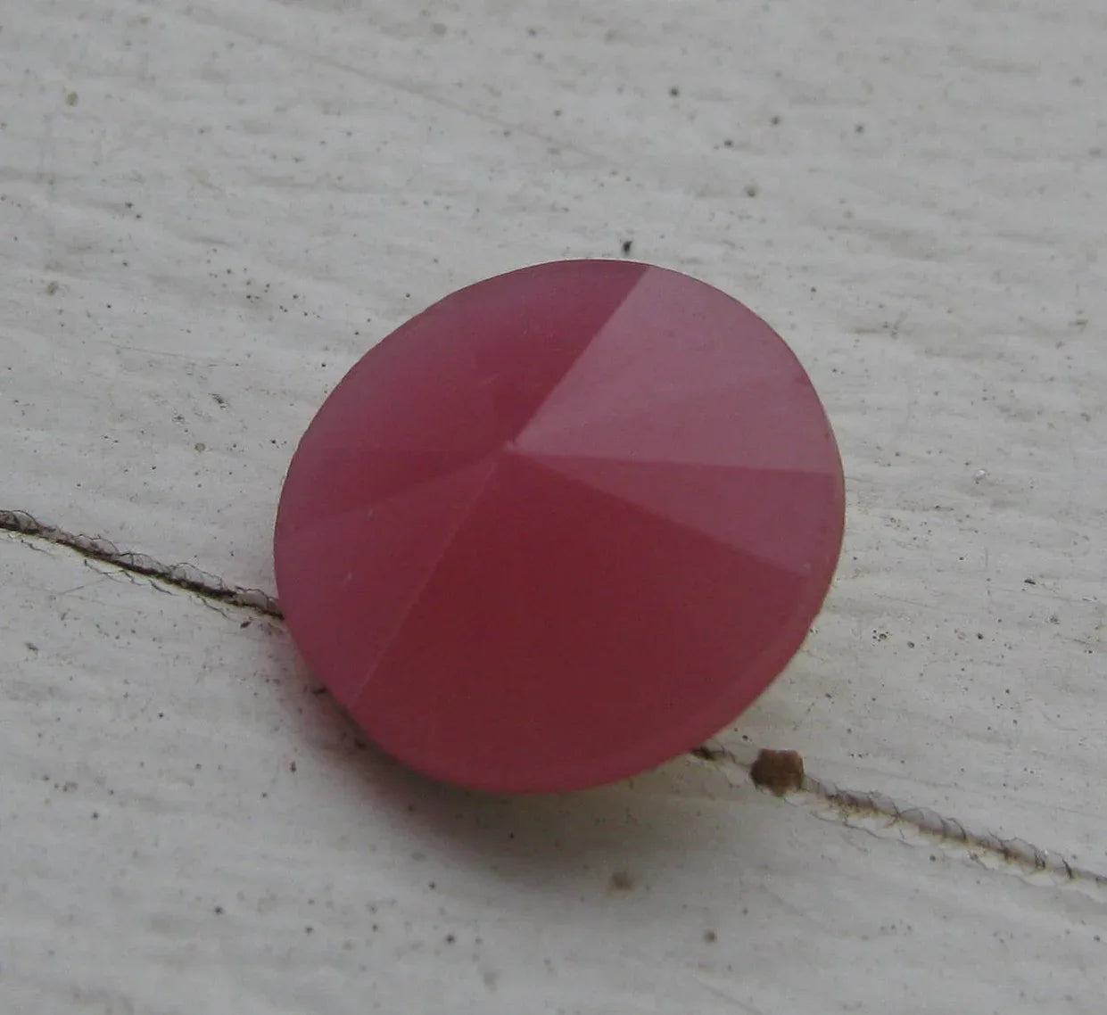 Matubo Rivoli - Pink Opal 12mm, 1 styck Matubo