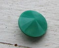 Matubo Rivoli - Turquoise Green 12mm Matubo