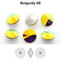 Aurea Crystals A1122 Rivoli - Burgundy AB 14mm 1 styck