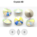 Aurea Crystals A1122 Rivoli – Crystal AB, 27 mm, 1 styck