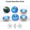 Aurea Crystals A1122 Rivoli - Crystal Royal Blue DeLite 12mm 1 styck