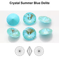 Aurea Crystals A1122 Rivoli - Crystal Summer Blue DeLite 14mm 1 styck