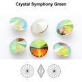 Aurea Crystals A1122 Rivoli - Crystal Symphony Green 14mm 1 styck