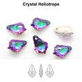 Aurea Crystals A6090 Baroque Pendant – Crystal Heliotrope 30 mm, 1 styck