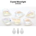 Aurea Crystals A6090 Baroque Pendant – Crystal Moonlight 30 mm, 1 styck