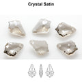 Aurea Crystals A6090 Baroque Pendant – Crystal Satin 22 mm, 1 styck
