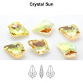 Aurea Crystals A6090 Baroque Pendant – Crystal Sun 30 mm, 1 styck