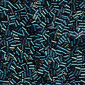 Miyuki Bugle Beads - Metallic Matte Iris Patina 3 mm, 10 gram Miyuki