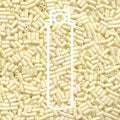 Miyuki Bugle Beads - Matte Opaque Cream 3mm 19,5 gram Miyuki