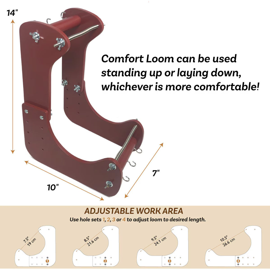 Comfort Loom - Vävstol i trä, 1 styck