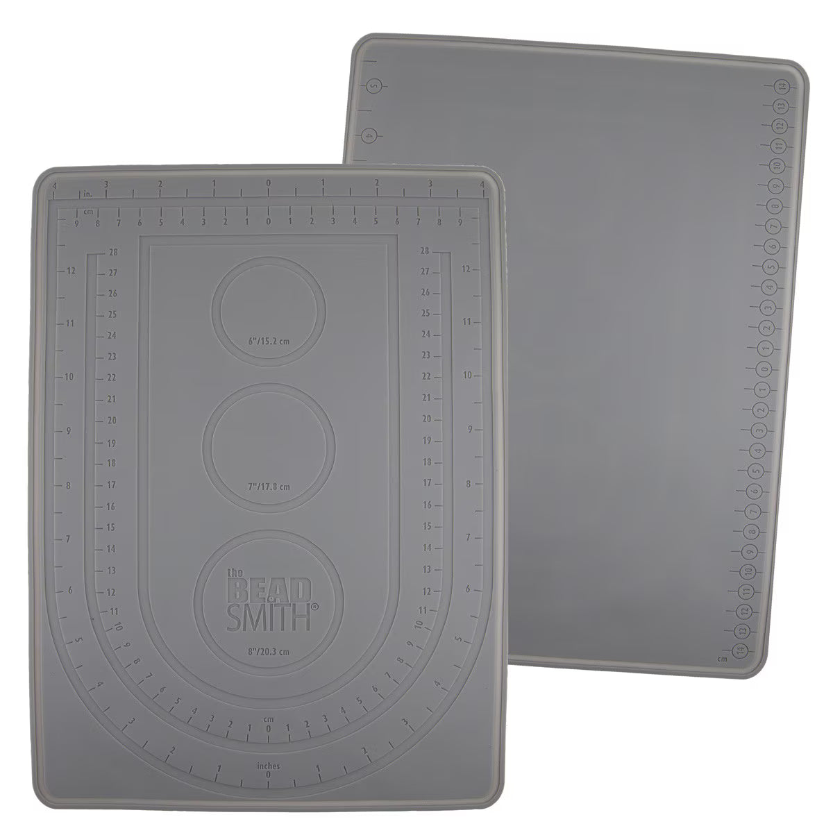 Pärlmatta  - Sticky Bead Mat med skåror för armband och halsband 1 styck