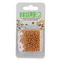 Facetterad Micro Spacers - Pumpkin 2x3mm, 6 gram Beadsmith
