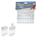 Pärlförvaring - Flip top ask 3,2 x 2,5 cm 20- pack Beadsmith