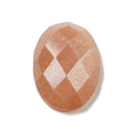 Cabochon Sunstone - Facetterad Oval 18x13mm 1 Styck