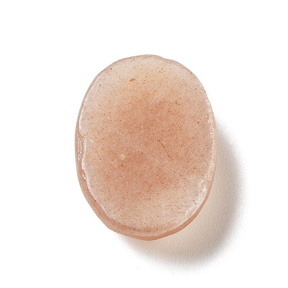 Cabochon Sunstone - Facetterad Oval 18x13mm 1 Styck