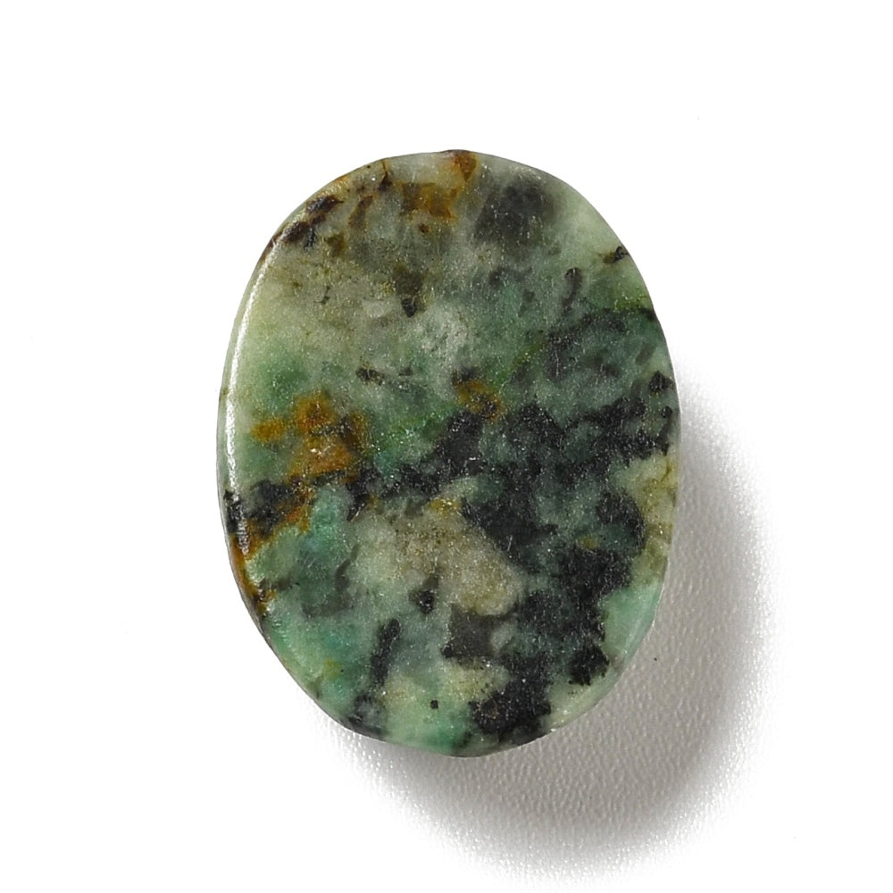 Cabochon Jasper - Facetterad Oval 18x13mm 1 Styck