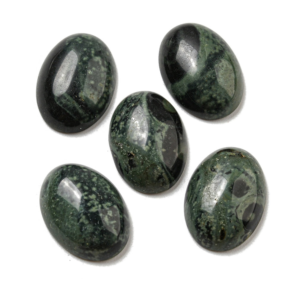 Cabochon Kambaba Jasper - Oval 18x13mm 1 Styck Hilmas Pyssel