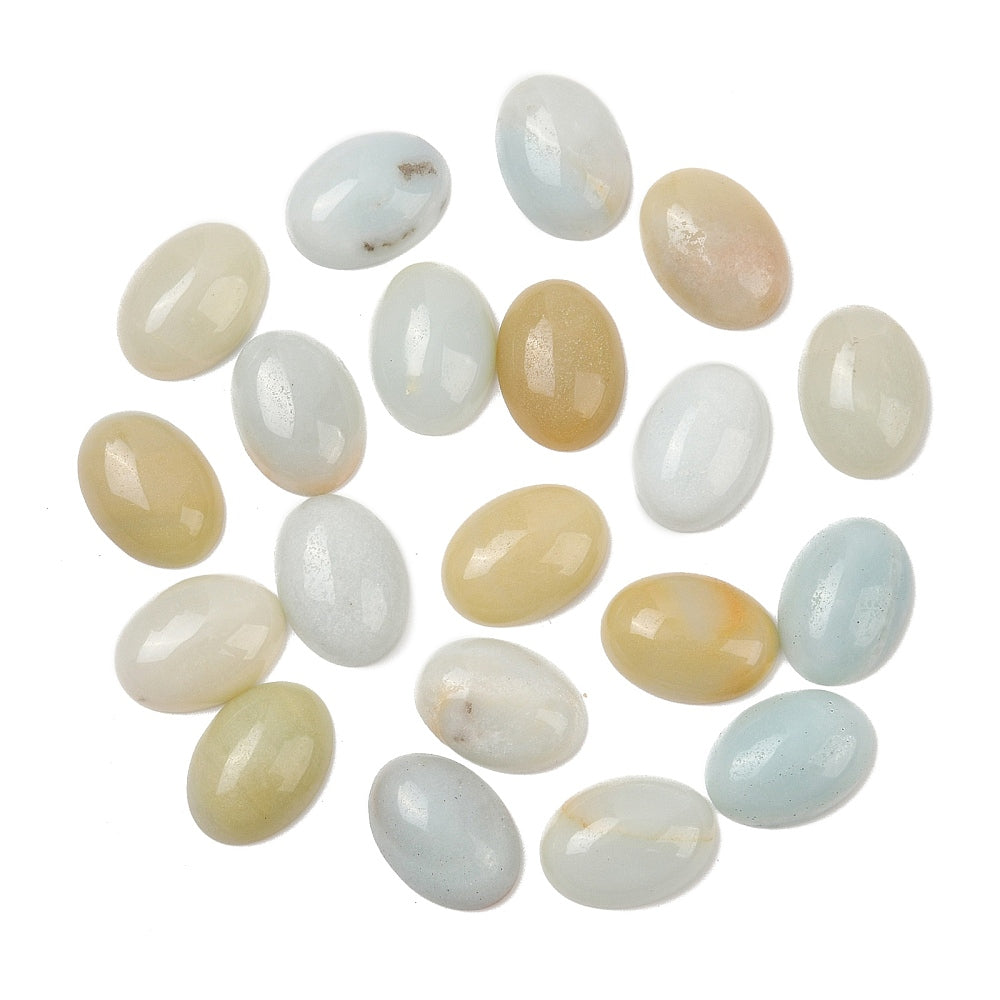 Cabochon Amazonite - Oval 18x13mm 1 Styck Hilmas Pyssel