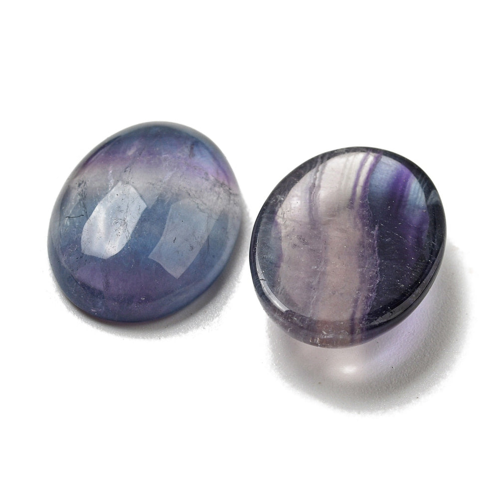 Cabochon Fluorite - Oval 18x13mm 1 Styck Hilmas Pyssel