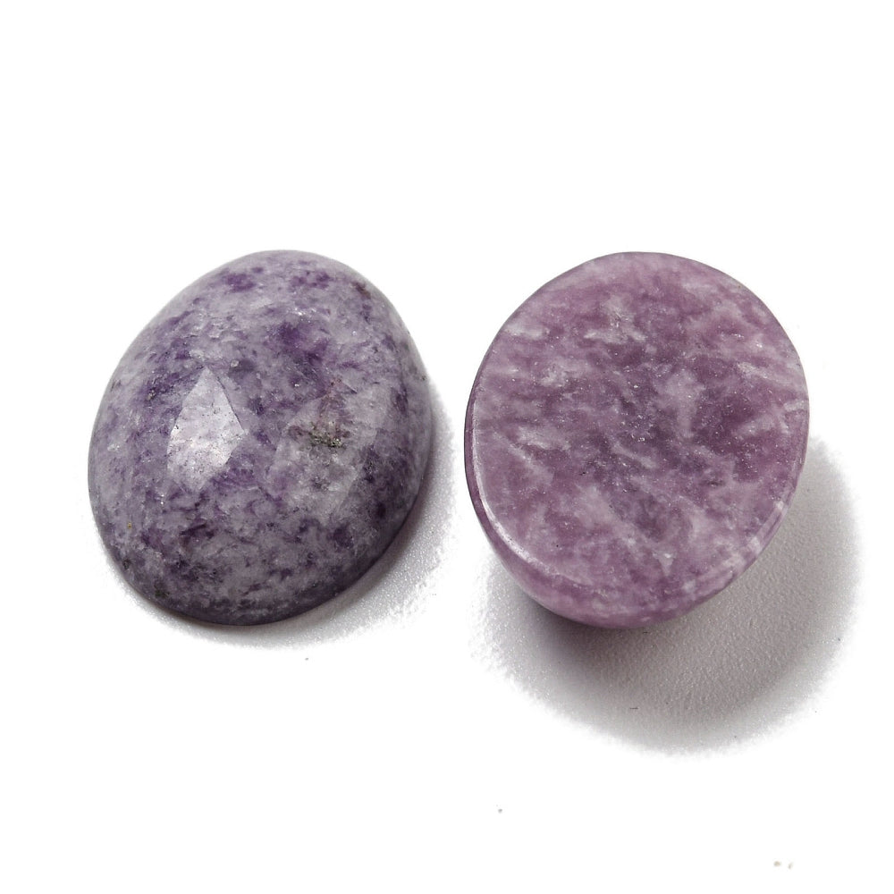Cabochon Lepidolite - Oval 18x13mm 1 Styck hil