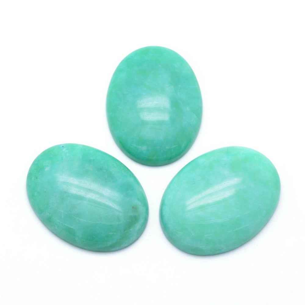 Cabochon Jade - Turkos Oval 40x30mm 1 styck