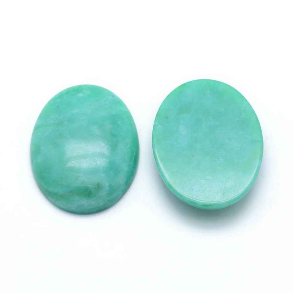 Cabochon Jade - Turkos Oval 40x30mm 1 styck