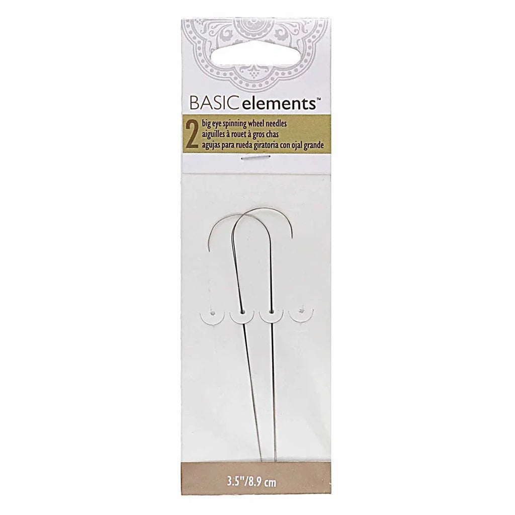 Pärlnålar Basic Elements - Big eye spinning needle 2-pack Beadsmith