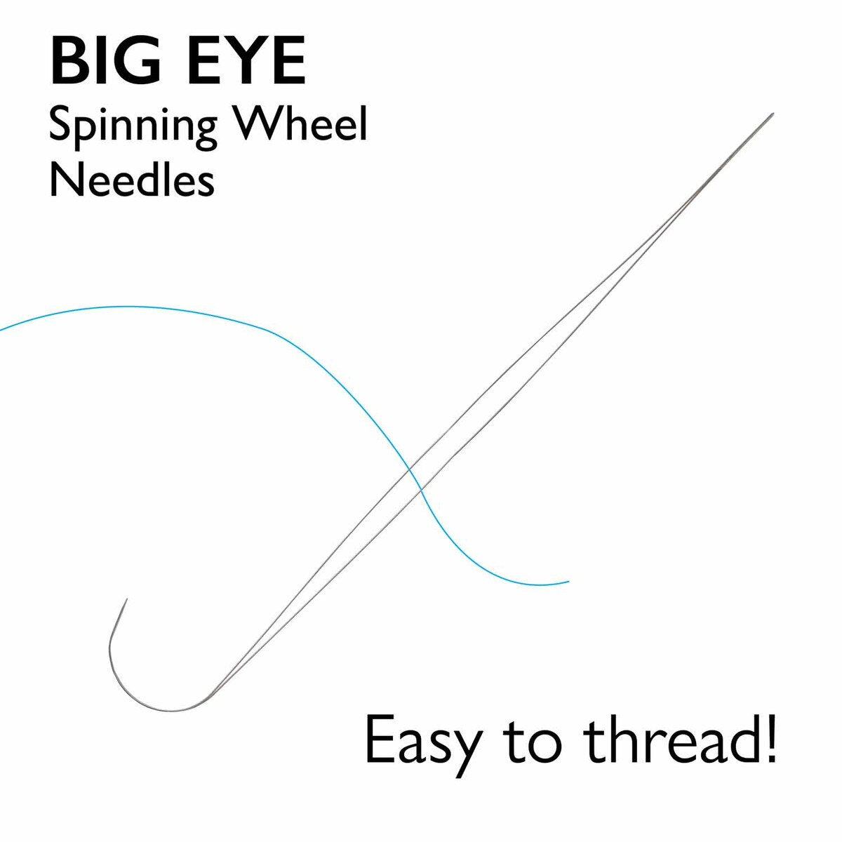 Pärlnålar Basic Elements - Big eye spinning needle 2-pack Beadsmith