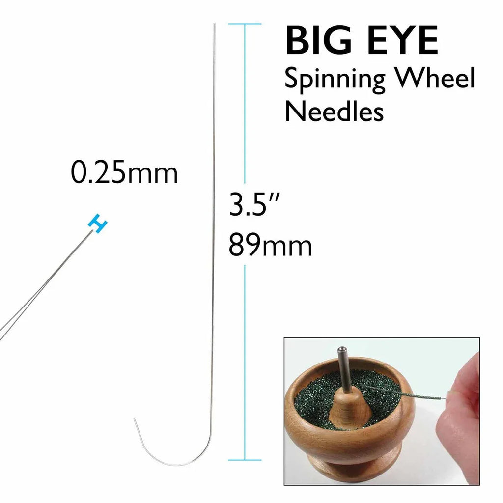 Pärlnålar Basic Elements - Big eye spinning needle 2-pack Beadsmith