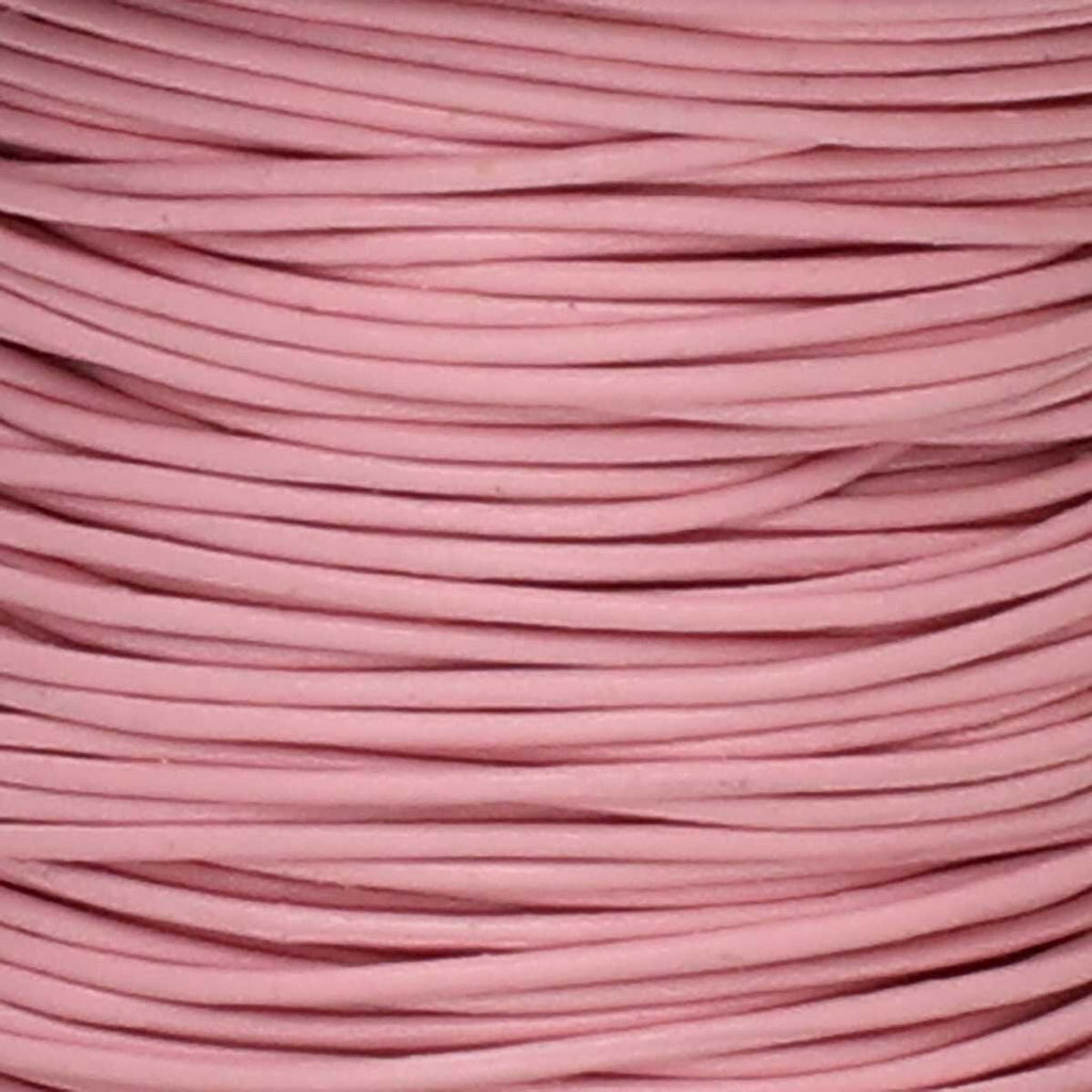Läderband 0,5mm - Light Pink 1m Hilmas Pyssel