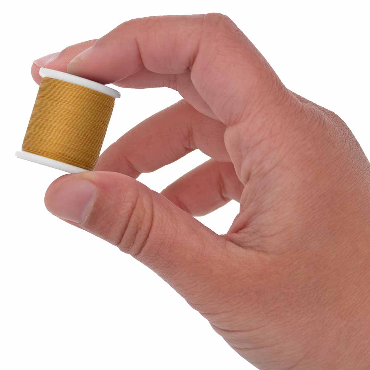 Miyuki Beading Thread - Gold, 1 rulle