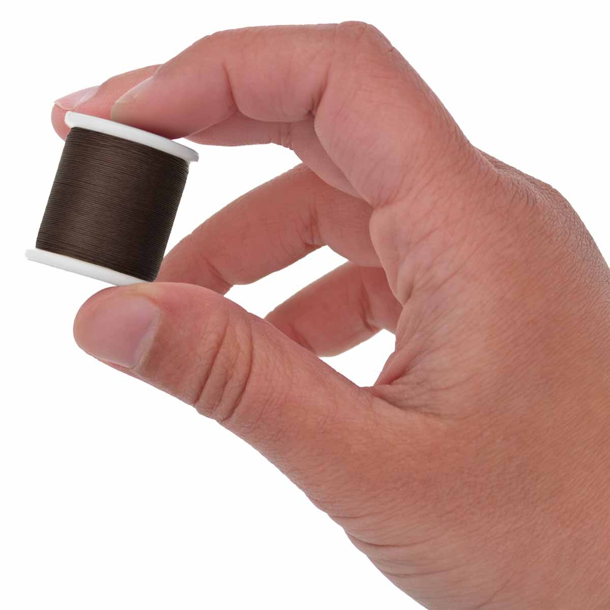 Miyuki Beading Thread - Brown, 1 rulle