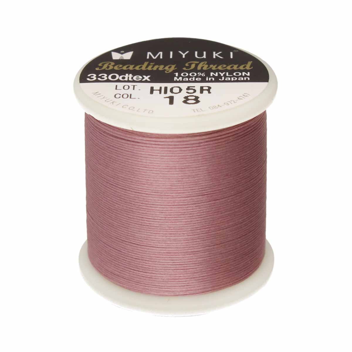 Miyuki Beading thread - Rose, 1 Rulle
