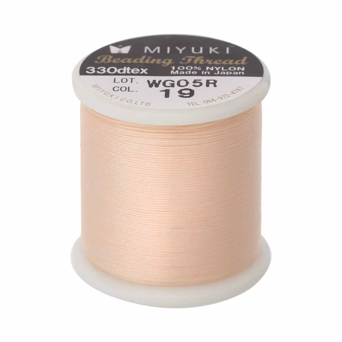 Miyuki Beading thread - Baby Pink, 1 Rulle