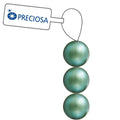 Preciosa Pearl Round - Maxima Pearlescent Green, 8 mm Preciosa