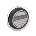 Miyuki Elastisk Beading Tråd Svart 0,6mm - 10m