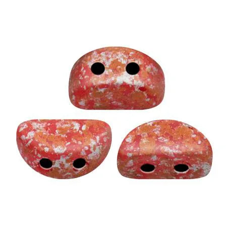 Kos® Par Puca® - Opaque Light Coral Tweedy, 10 gram Les perles par Puca® - Paris