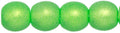 Tjeckiska Druk (Runda) - Neon Green 3mm, 50-pack Hilmas Pyssel