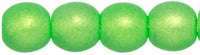 Tjeckiska Druk (Runda) - Neon Green 3mm, 50-pack Hilmas Pyssel