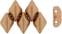 Matubo Mini Gemduo - Matte Metallic Copper 6x4mm, 5 gram