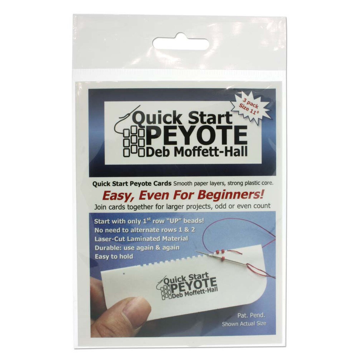 Quick Start Peyote - 11/0 Rund och Delica