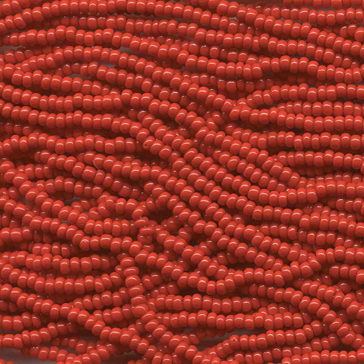 Tjeckiska Seed Beads - Red 11/0, 17 gram Preciosa
