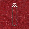Miyuki Cubes - Transparent Ruby 3 mm 20 gram