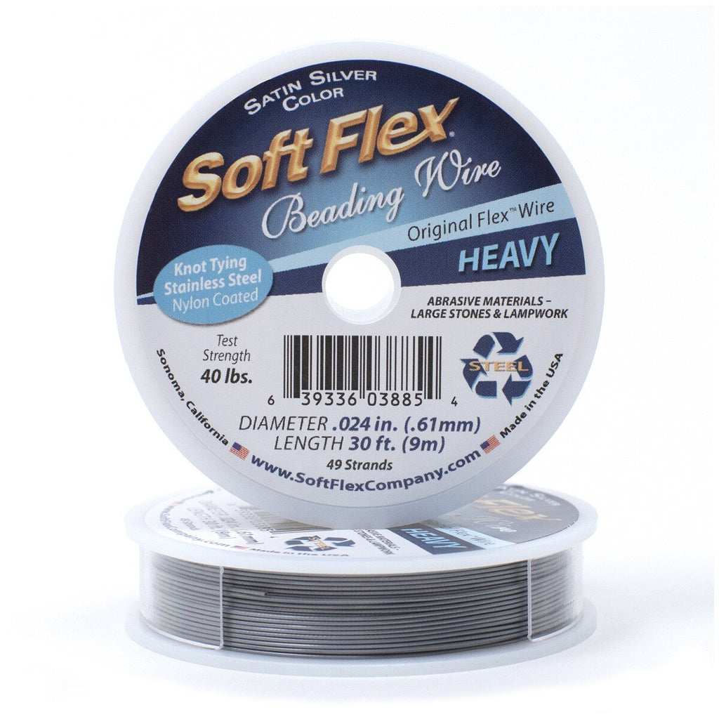 Soft Flex Beading Wire - Heavy, 49 Strands, 1 Rulle