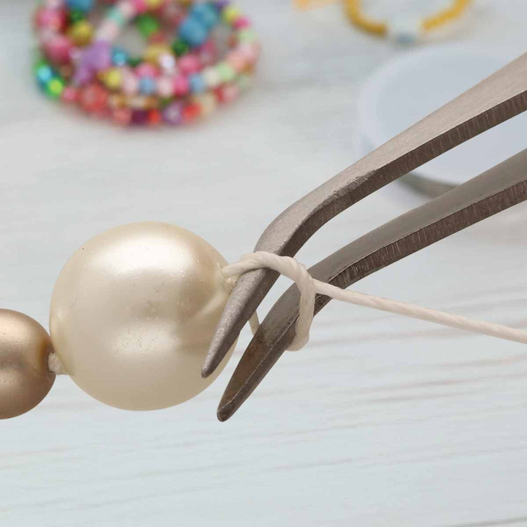 Basic element - Böjd pincett med kuddhandtag 1 styck Beadsmith