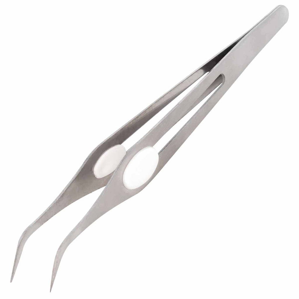 Basic element - Böjd pincett med kuddhandtag 1 styck Beadsmith